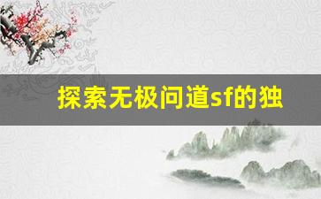 探索无极问道sf的独特魅力与游戏特色